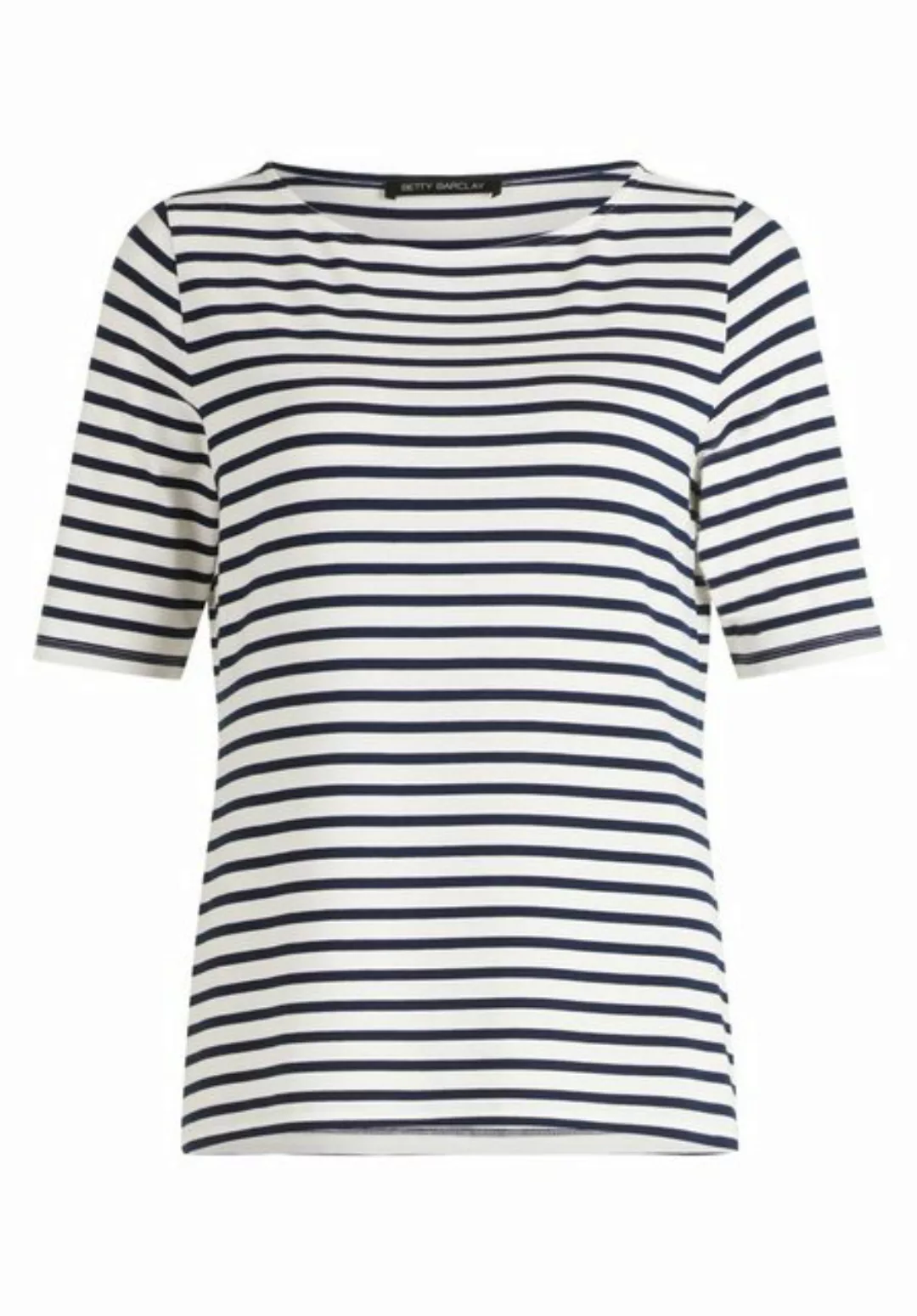 Betty Barclay Kurzarmshirt Betty Barclay Ringelshirt mit U-Boot-Ausschnitt günstig online kaufen