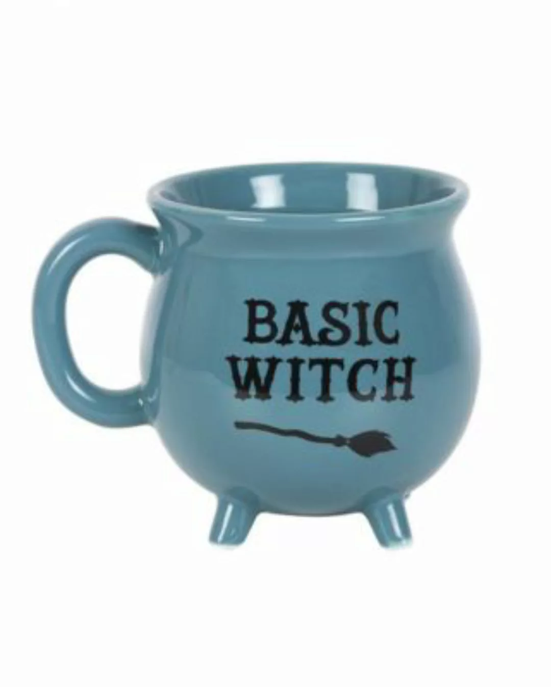 Hexenkessel Kaffeetasse Basic Witch als Geschenkartikel Tassen blau günstig online kaufen