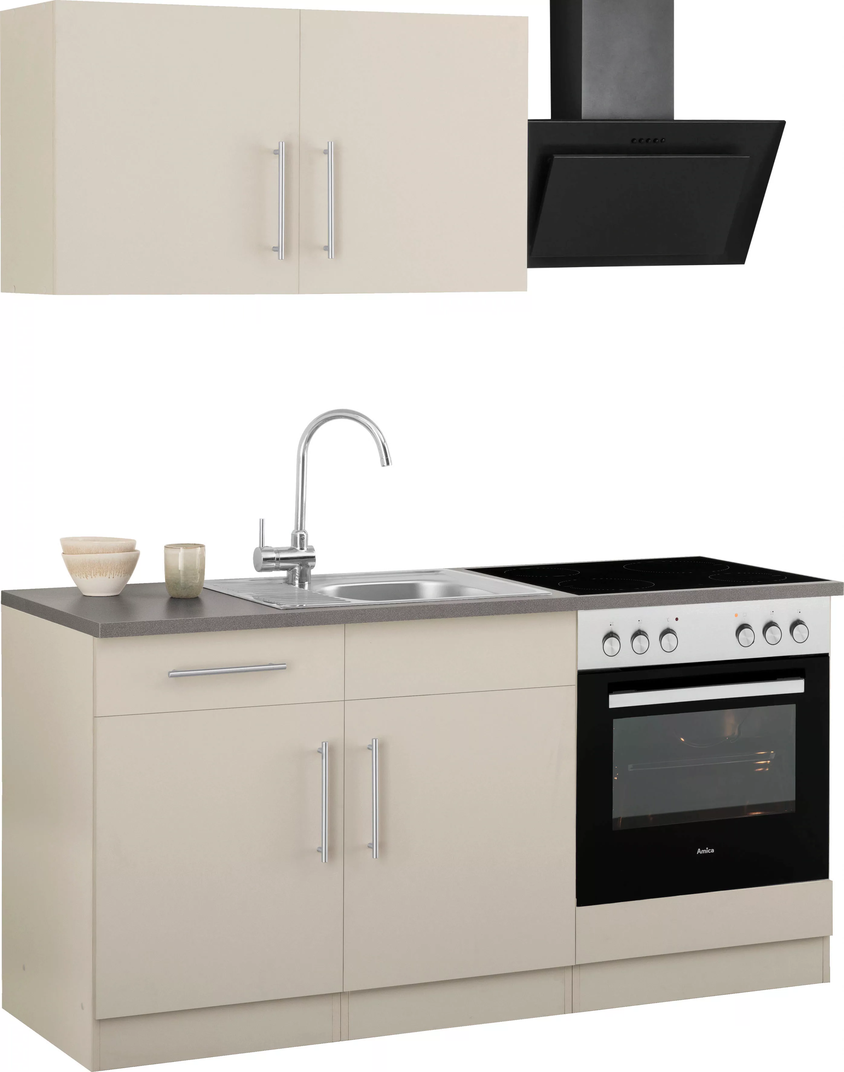 wiho Küchen Küche "Cali", wahlweise mit E-Geräten, Breite 160 cm günstig online kaufen