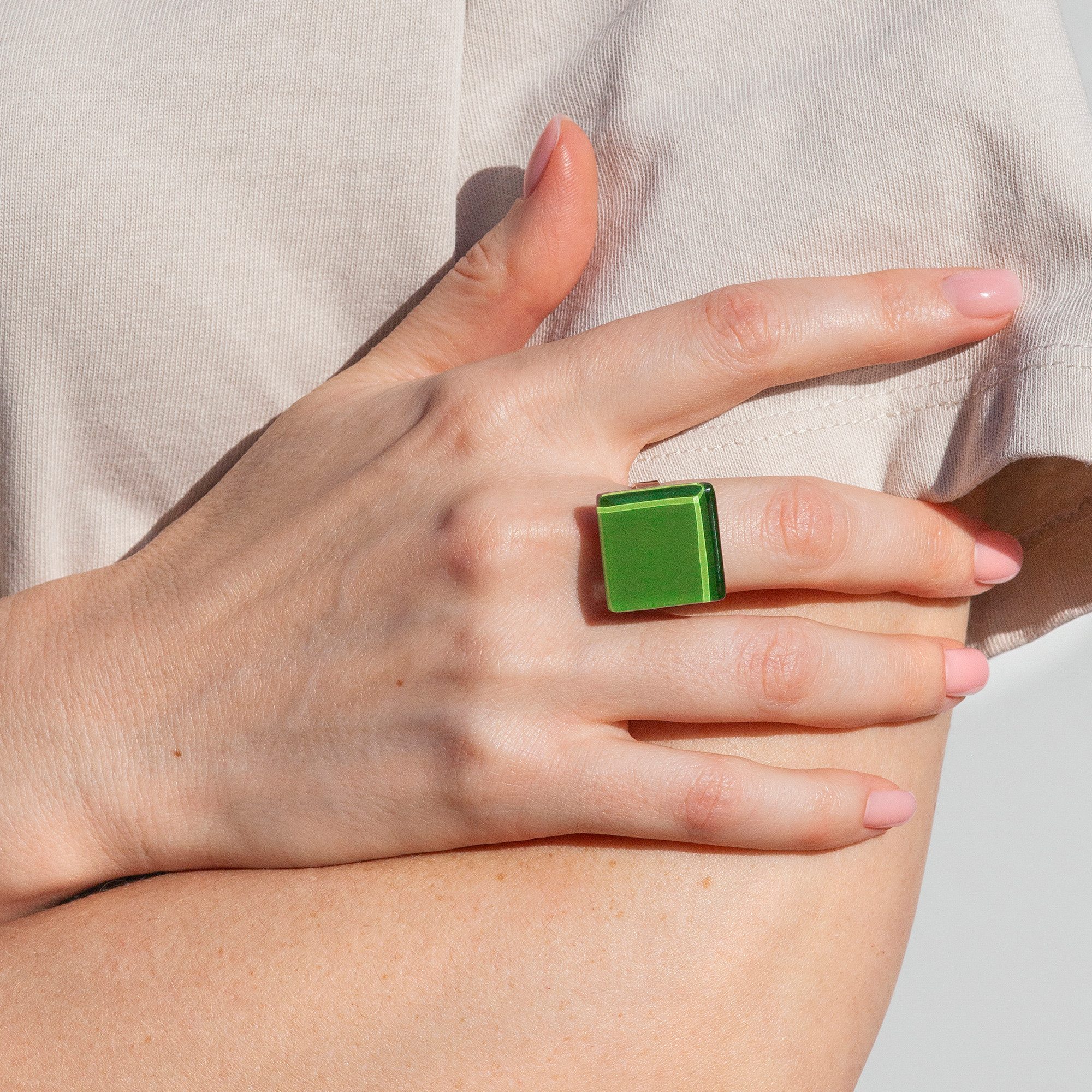 ALEXASCHA Fingerring Statement Ring mit Stein günstig online kaufen