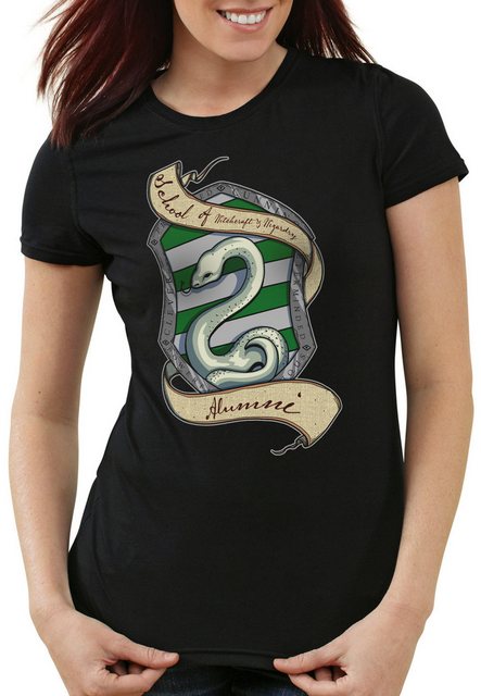 style3 T-Shirt Haus Schlange Hut harry schule zauberei wasser potter hogwar günstig online kaufen