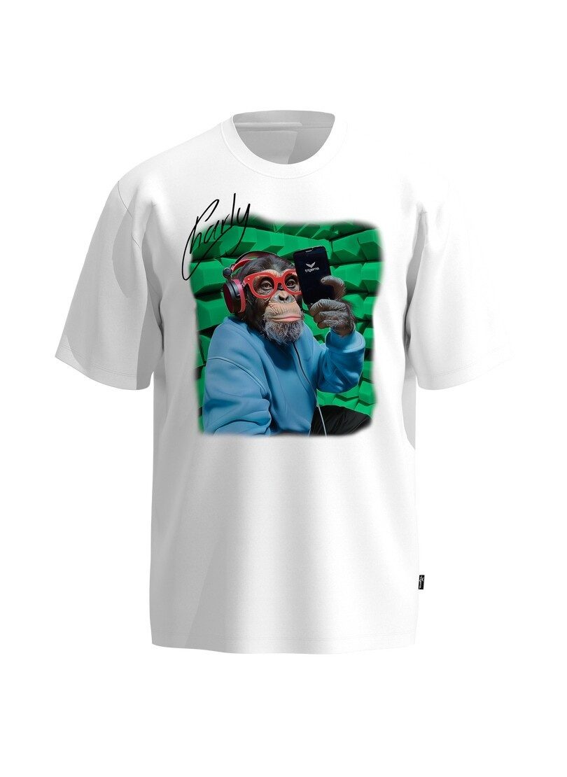 Trigema T-Shirt TRIGEMA T-Shirt trigema Affe günstig online kaufen