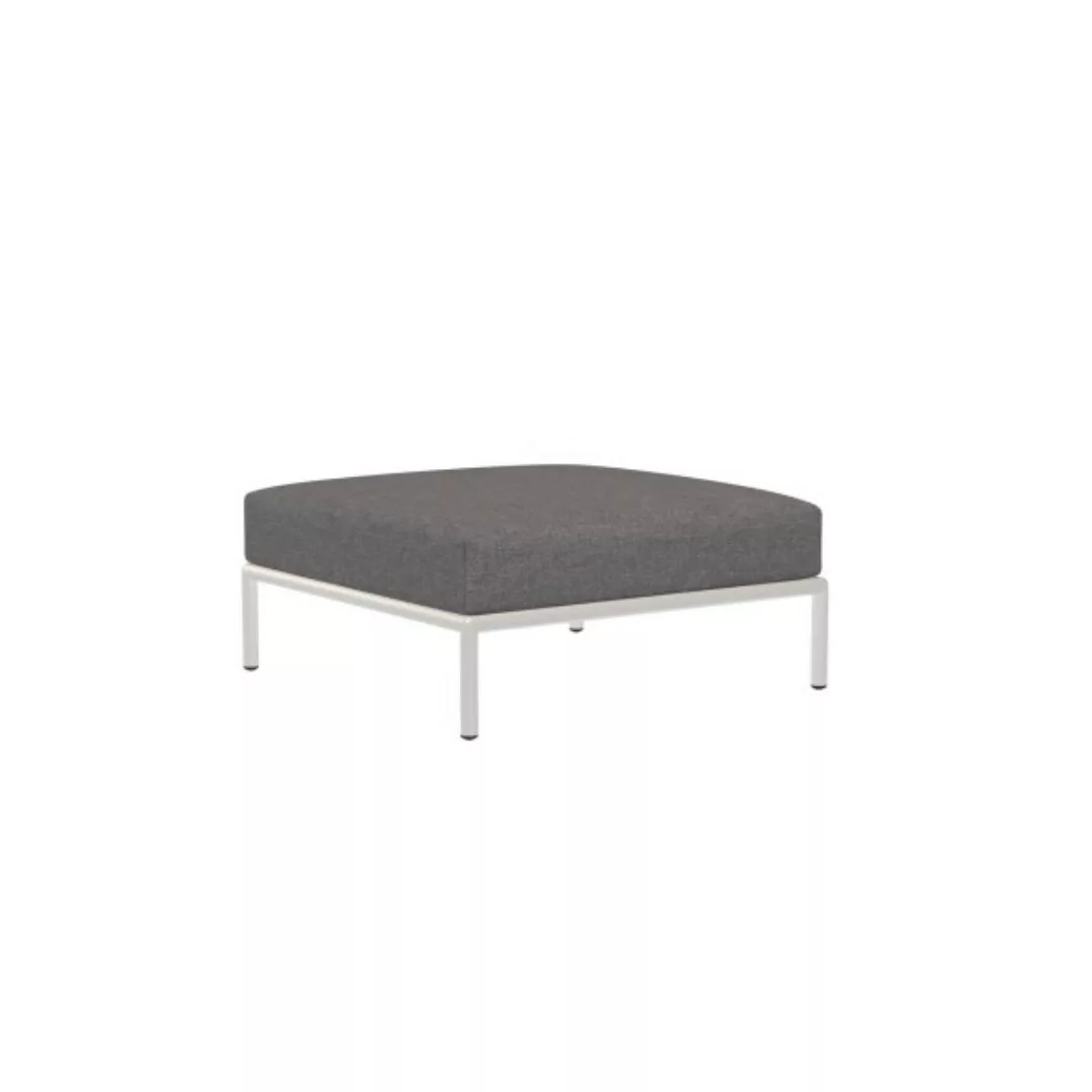 LEVEL Outdoor Ottoman Lounge-Modul 3 Schiefer Weiß günstig online kaufen