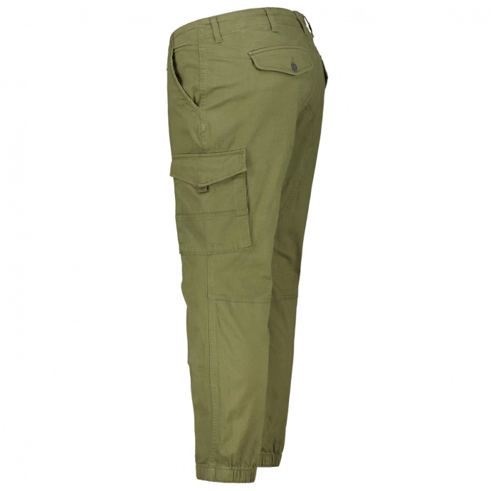 Jack & Jones Herren Cargo Hose JPSTPAUL JJFLAKE Plussize - Slim Fit - Grün günstig online kaufen