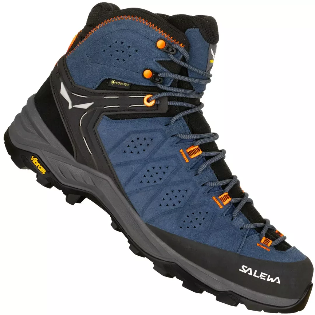 Salewa Alp Trainer 2 Mid GTX Dark Denim/Fluo Orange günstig online kaufen