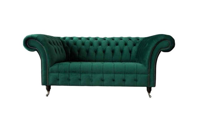 JVmoebel Sofa Chesterfield Zweisitzer Sofa 2 Sitzer Design Sofas Polster Mo günstig online kaufen