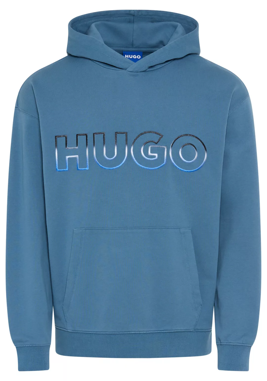 HUGO Blue Sweatshirt "Nogudi", mit Kapuze, regular fit, reine Baumwolle günstig online kaufen
