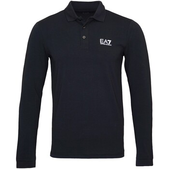 Ea7 Emporio Armani  Langarmshirt Longsleeve Langarmshirt Polokragen günstig online kaufen