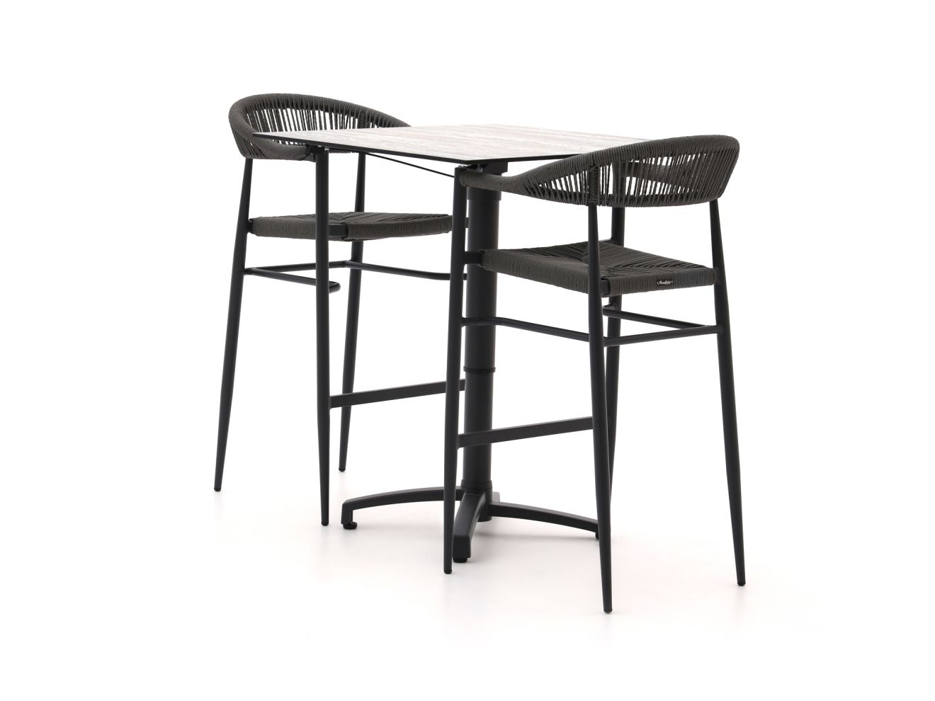 Manifesto Belpasso/Canzo 70 cm Gartenbar-Set 3-Teilig Stapelbar günstig online kaufen