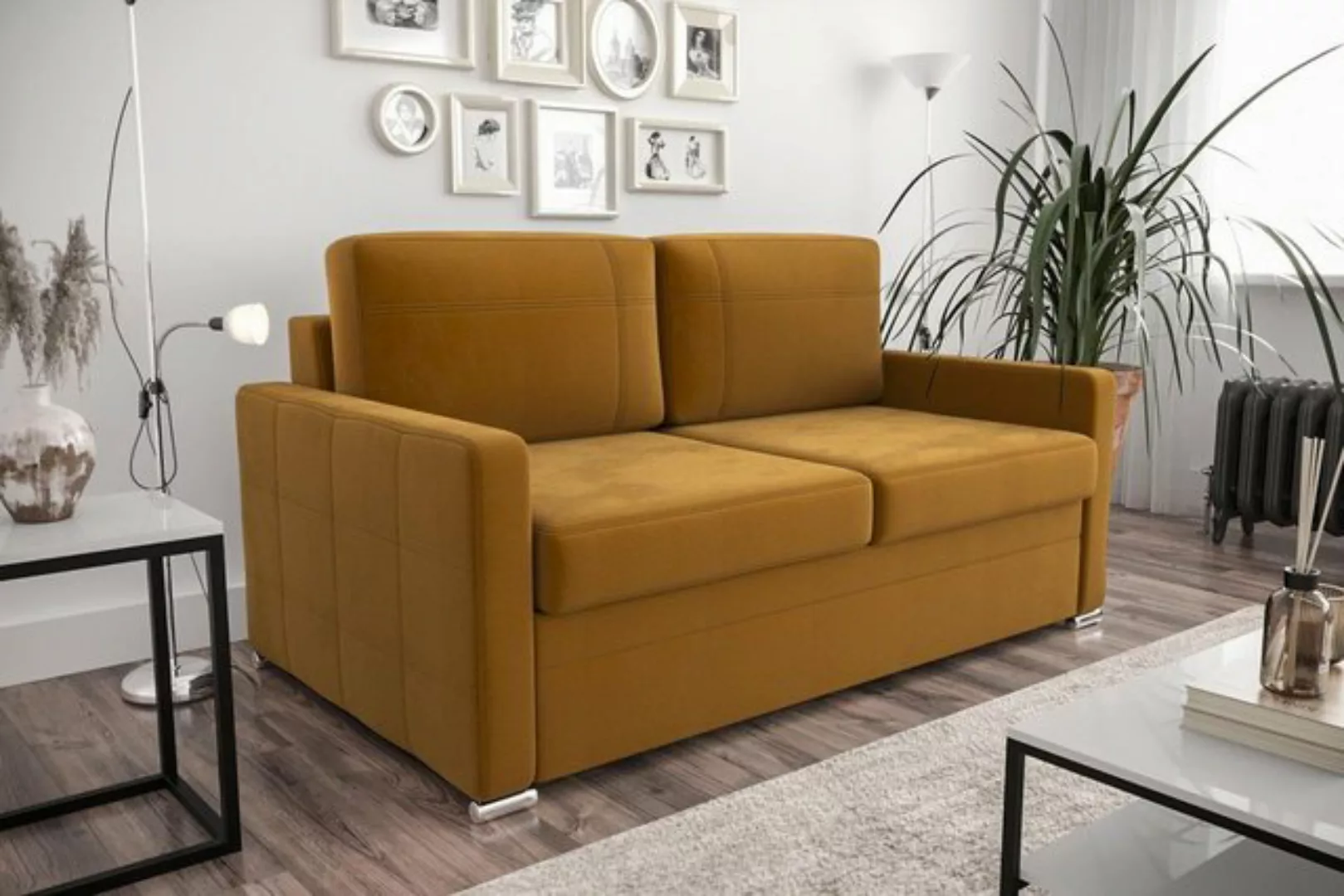 JVmoebel Sofa Designer 2-Sitzer Sofa Luxus Couch Polster Zweisitzer Couchen günstig online kaufen