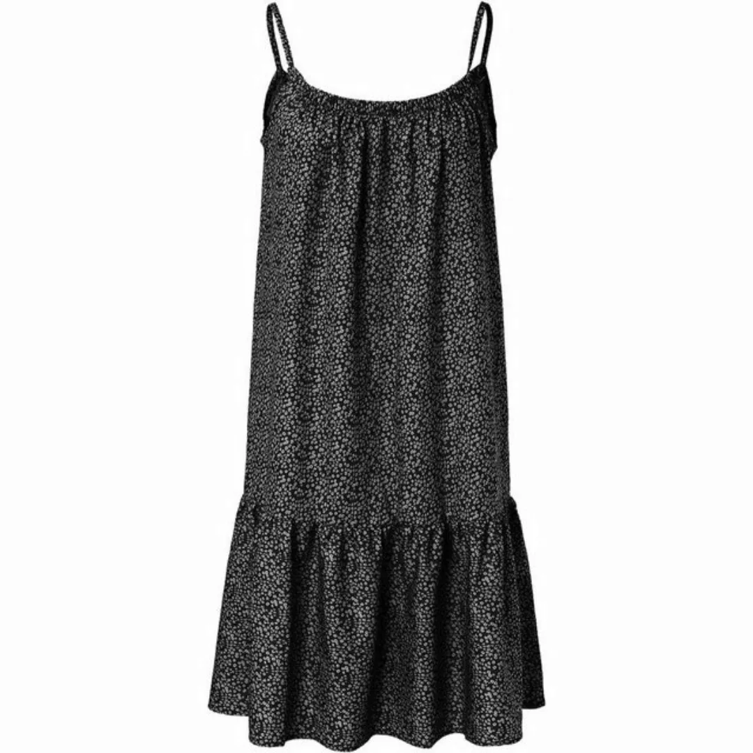 KIKI A-Linien-Kleid Damen Kleid Sommer Plissee Loose Swing Freizeitkleid Ta günstig online kaufen