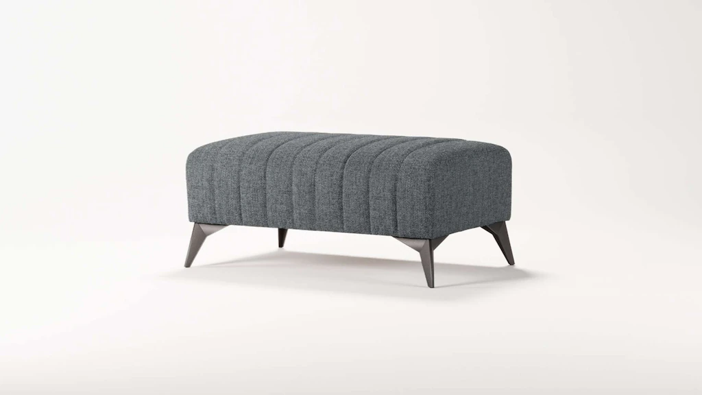 Places of Style Polsterhocker "MATTHEW Sitzhocker, Maße B/T/H: B/T/H: 90/60 günstig online kaufen