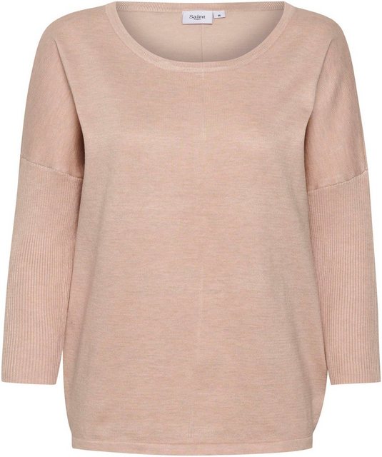 Saint Tropez Rundhalspullover A2561, MilaSZ R-Neck Pullover günstig online kaufen