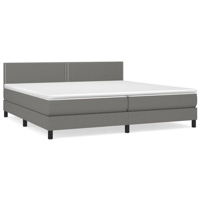 vidaXL Boxspringbett Bett Boxspringbett mit Matratze und LED Stoff (200 x 2 günstig online kaufen