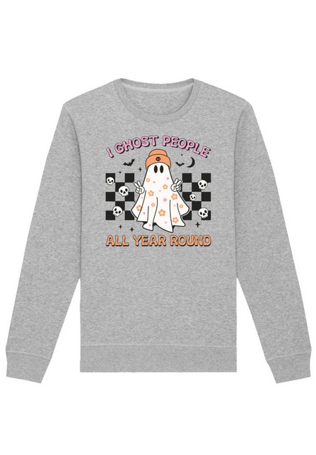 F4NT4STIC Sweatshirt "Retro Halloween I Ghost People All Year Round", Premi günstig online kaufen