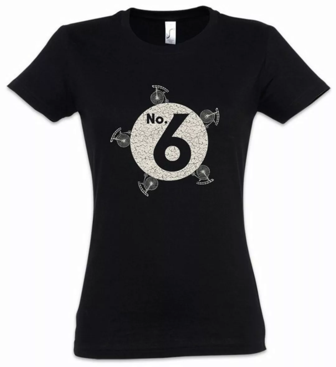 Urban Backwoods Print-Shirt No. 6 Damen T-Shirt The Fun TV Prisoner Number günstig online kaufen