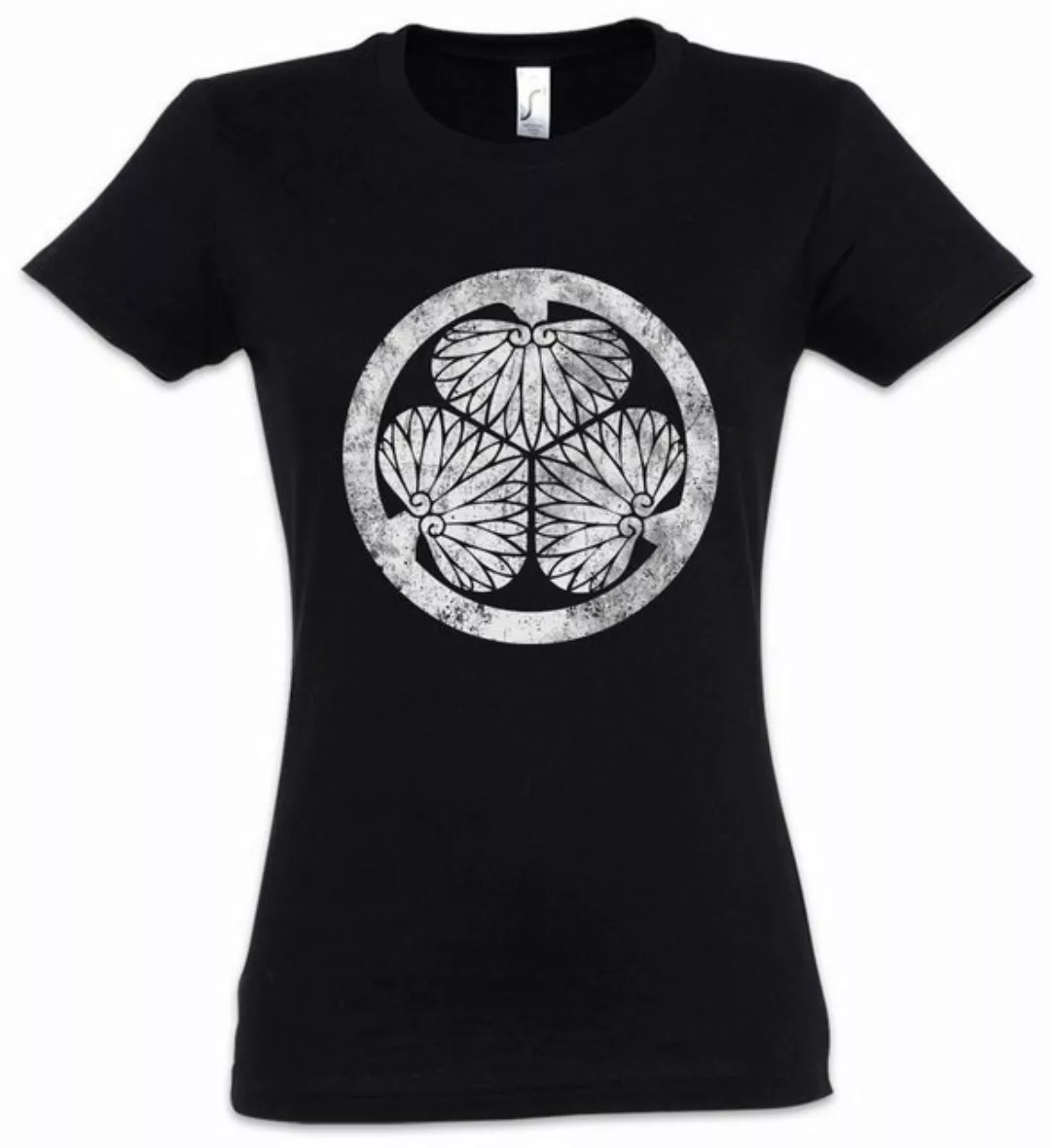 Urban Backwoods Print-Shirt Tokugawa Clan Logo Mon Damen T-Shirt Shogunat S günstig online kaufen