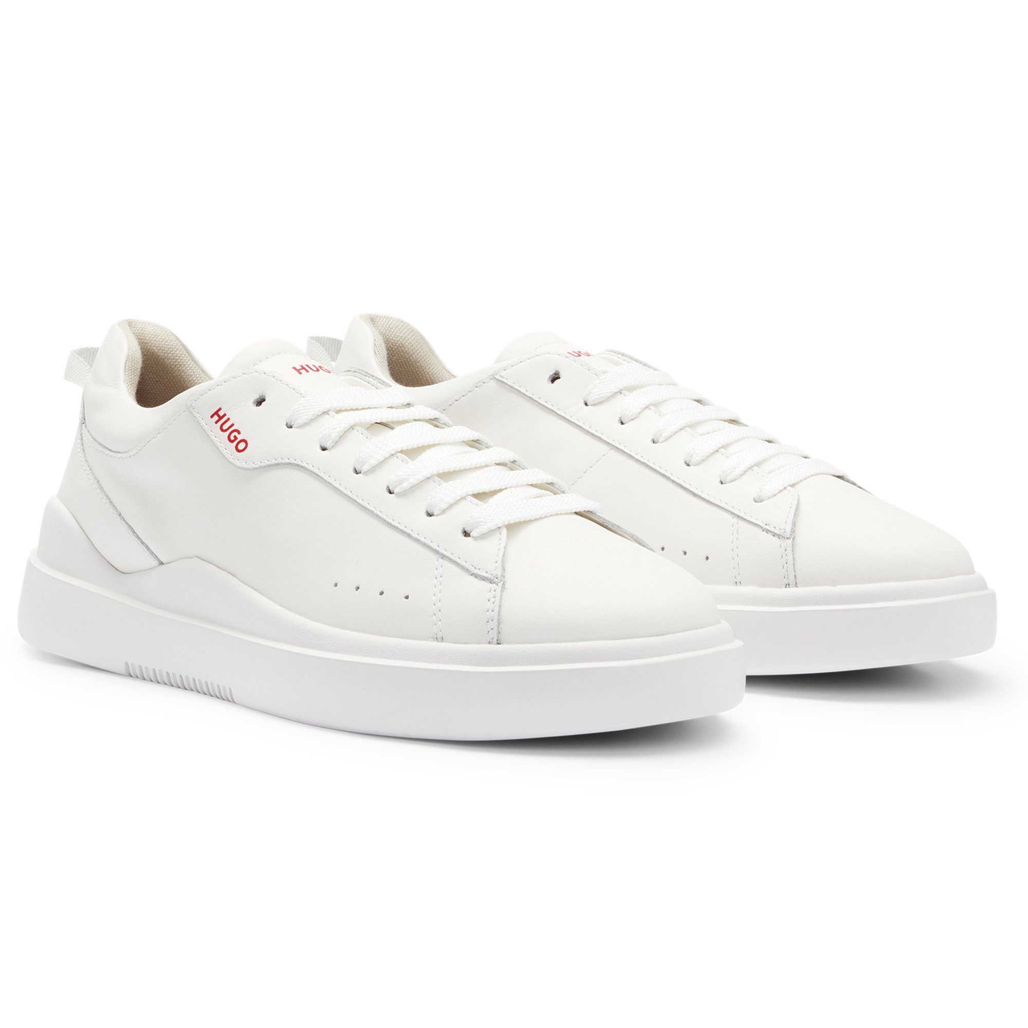 HUGO Herren Sneaker Leder Blake_Tenn_lt_N Sneaker günstig online kaufen