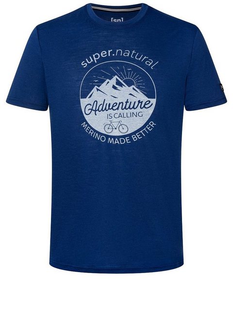 SUPER.NATURAL T-Shirt Merino T-Shirt M DISCOVER TEE sportlicher Merino-Mate günstig online kaufen