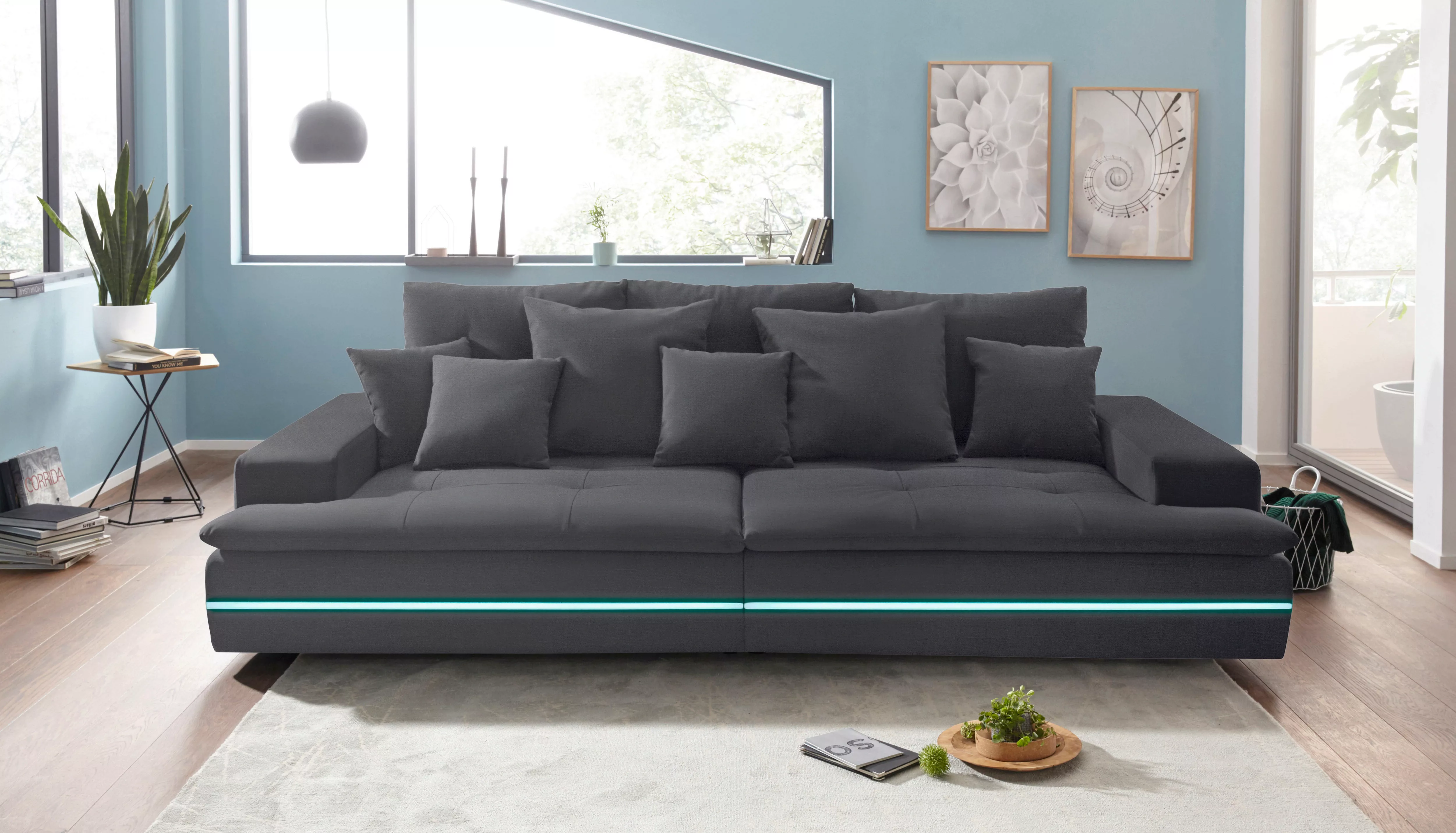 Mr. Couch Big-Sofa "Haiti", wahlweise mit Kaltschaum (140kg Belastung/Sitz) günstig online kaufen