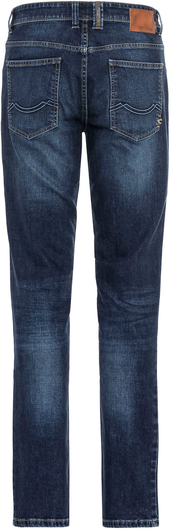 camel active 5-Pocket-Jeans 5-Pocket Jeans aus Baumwolle Relaxed Fit günstig online kaufen