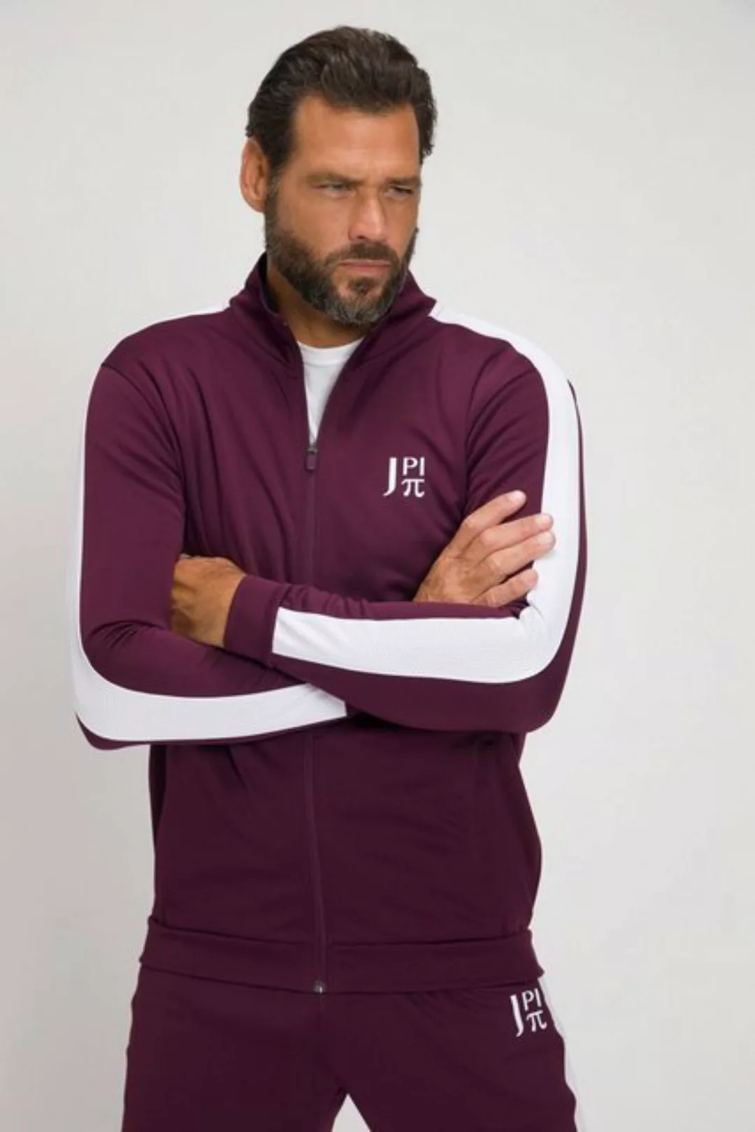 JP1880 Fleecejacke Trainingsjacke Fitness Stehkragen bis 8 XL günstig online kaufen