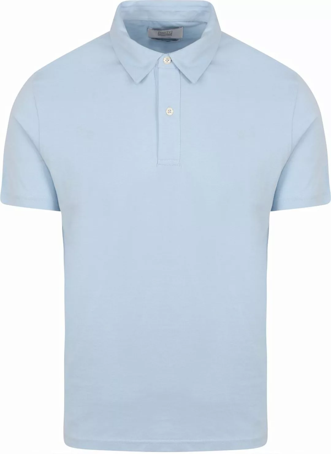 King Essentials The James Poloshirt Hellblau - Größe L günstig online kaufen