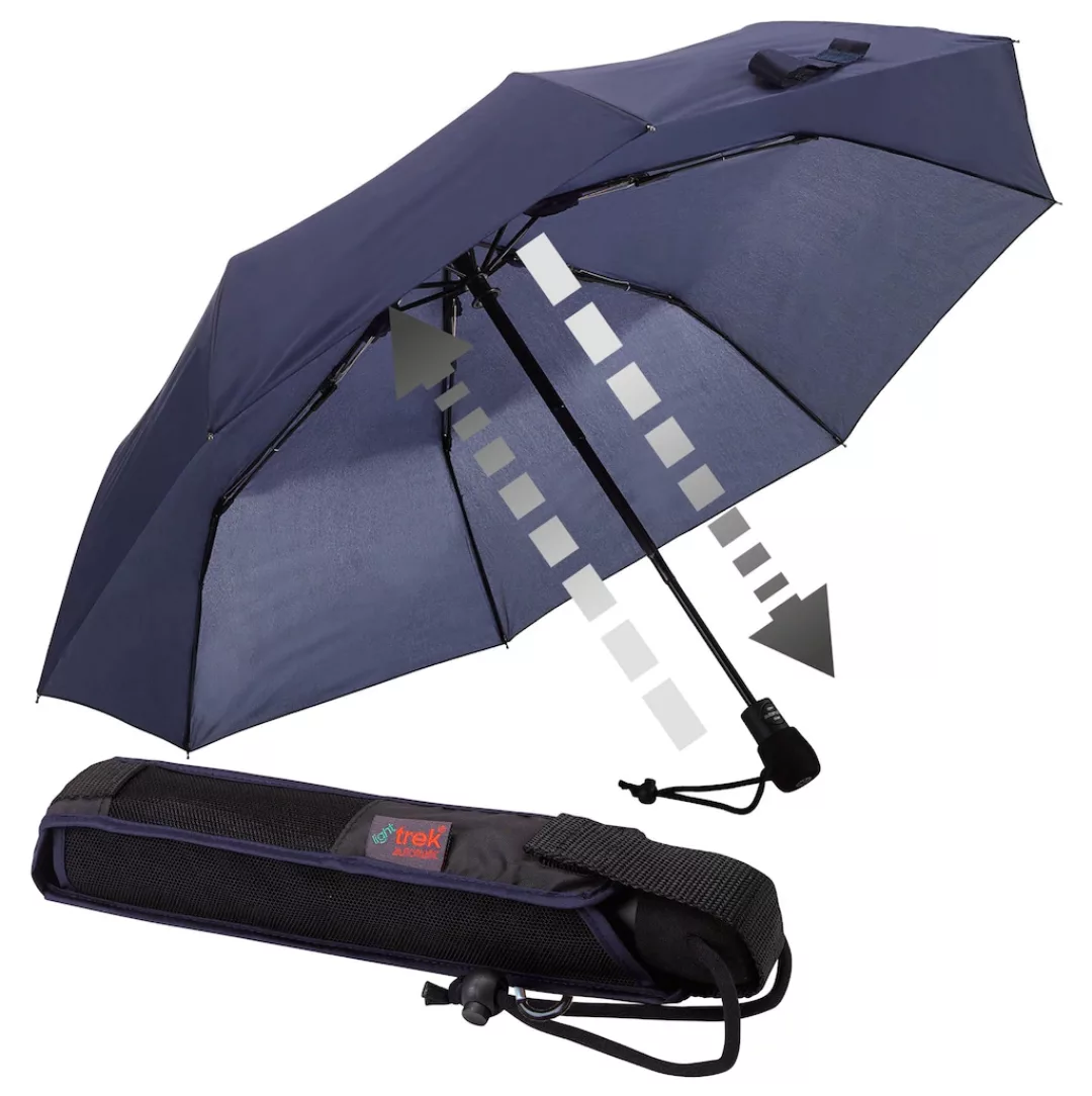 EuroSCHIRM Taschenregenschirm "light trek automatic", kompakte Größe, mit A günstig online kaufen