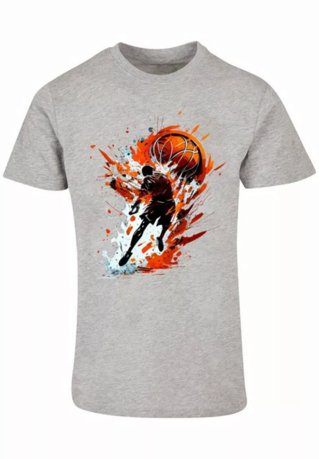 F4NT4STIC T-Shirt Basketball Splash Sport UNISEX Print günstig online kaufen