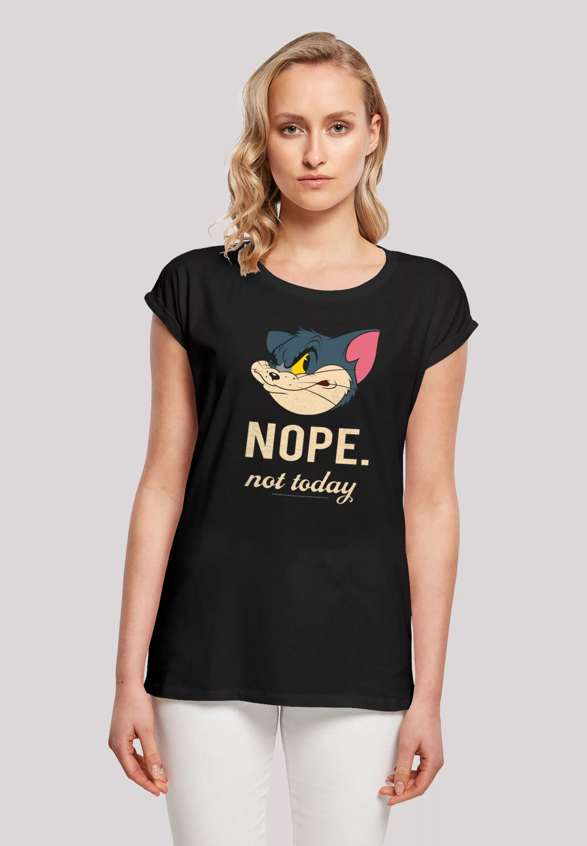 F4NT4STIC T-Shirt "Tom and Jerry TV Serie Nope Not Today", Damen,Premium Me günstig online kaufen