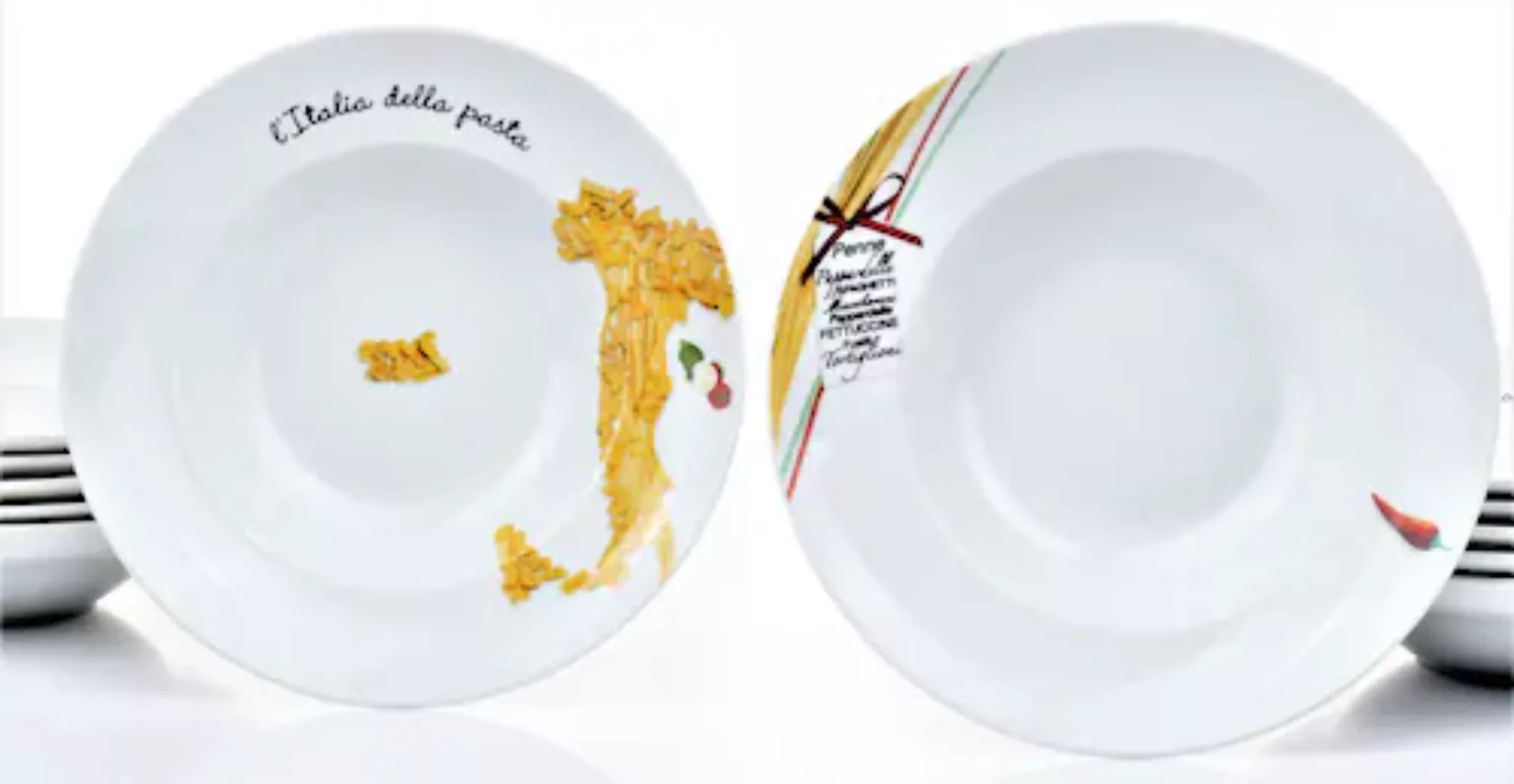 Retsch Arzberg Pastateller »Italia«, (6 St.), Porzellan günstig online kaufen