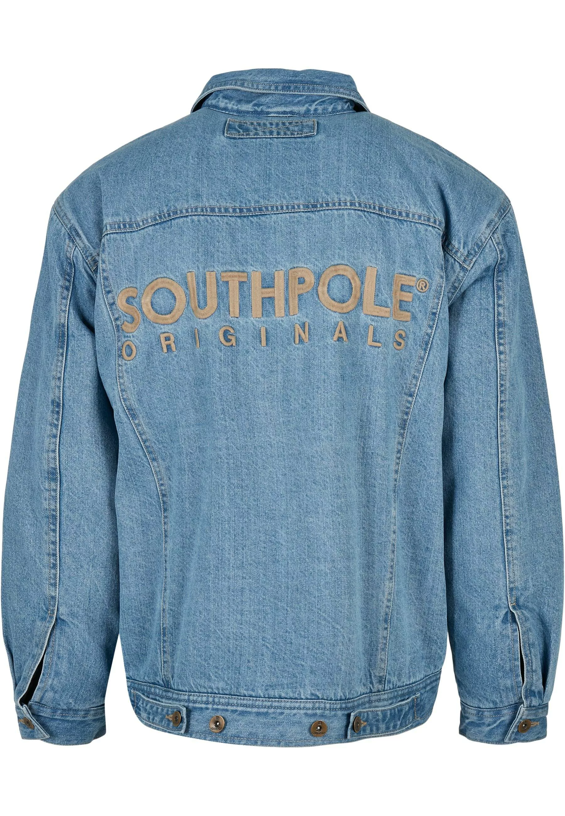 Southpole Allwetterjacke "Southpole Herren Southpole Denim Sherpa Jacket", günstig online kaufen