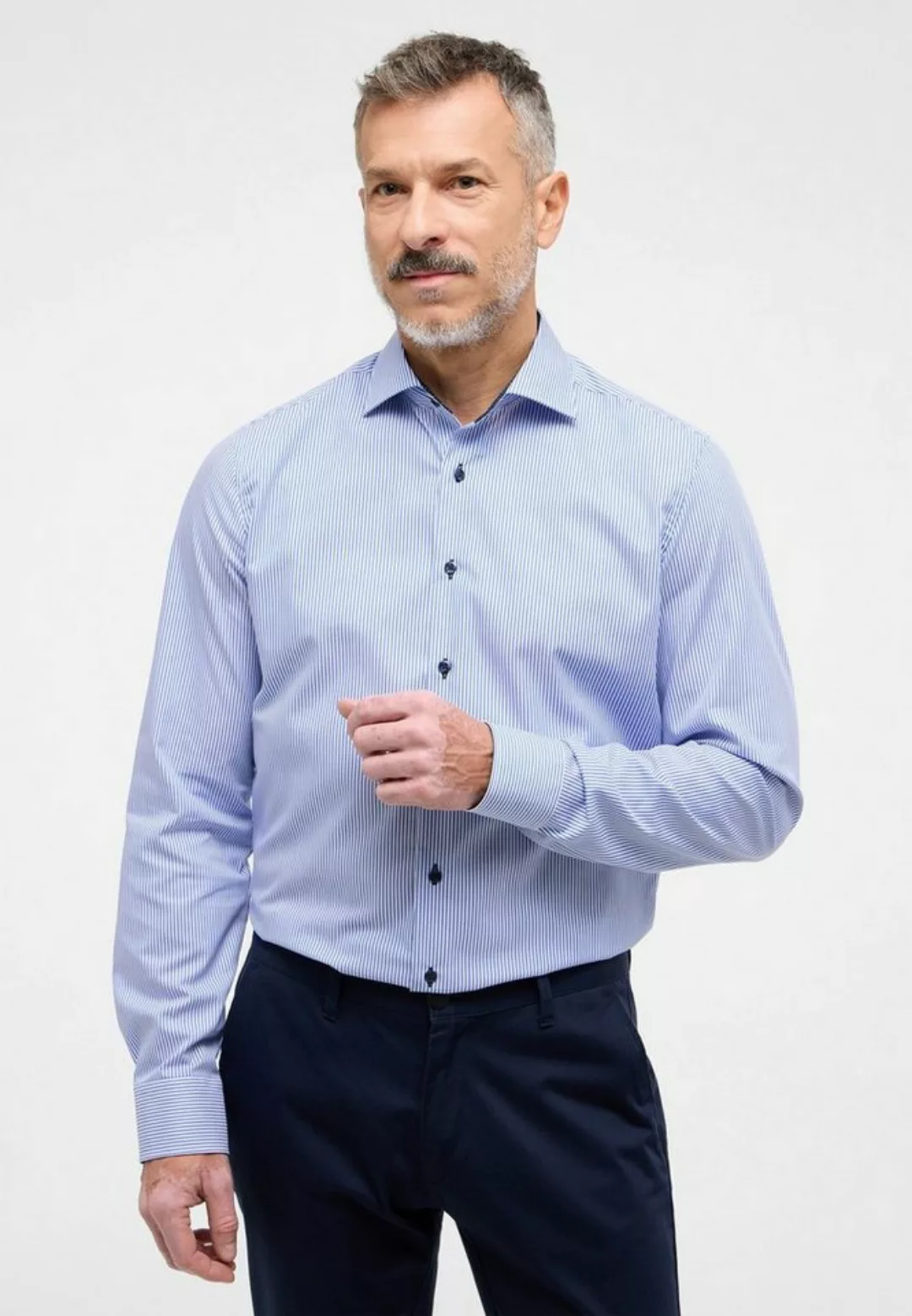 Eterna Langarmhemd SLIM FIT günstig online kaufen