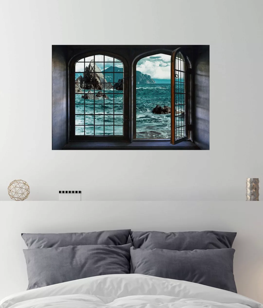 queence Wandsticker "Meer", Wandbild, selbstklebend, Wanddeko günstig online kaufen