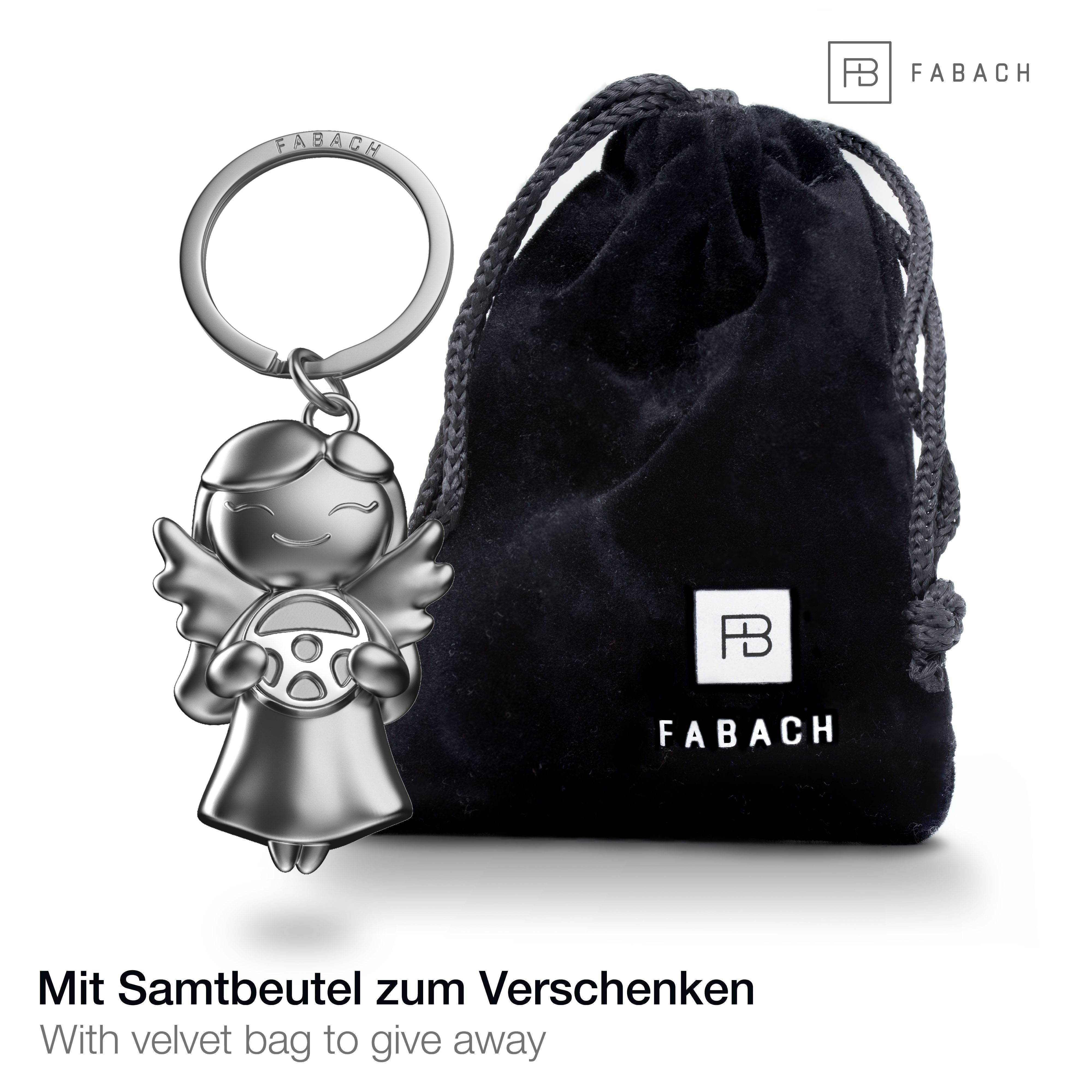FABACH Schlüsselanhänger Schutzengel "Star" mit Lenkrad günstig online kaufen