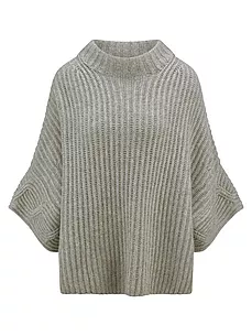 Pullover 3/4-Arm include grau günstig online kaufen