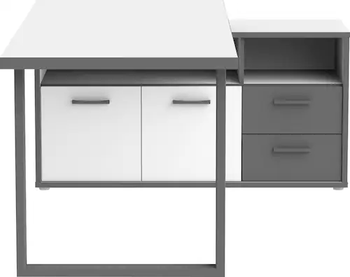 FORTE Schreibtisch "Keflav", Breite 124,2 cm günstig online kaufen