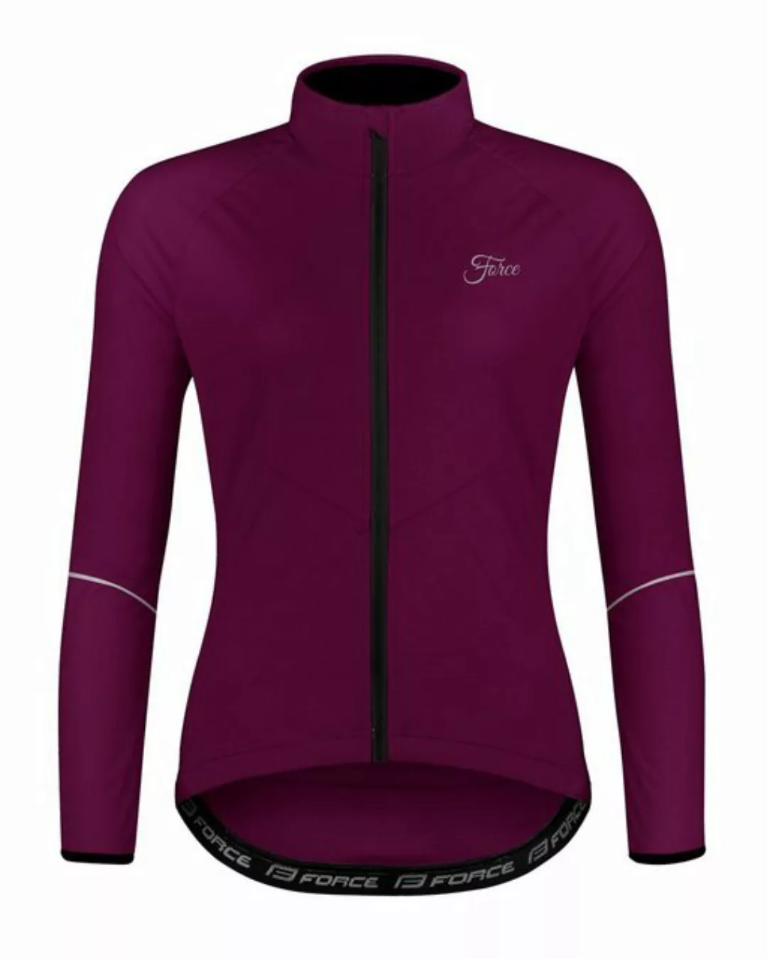 FORCE Fahrradjacke Jacke FORCE ARROW LADY Lila +5 °C bis +15 °C %%% günstig online kaufen