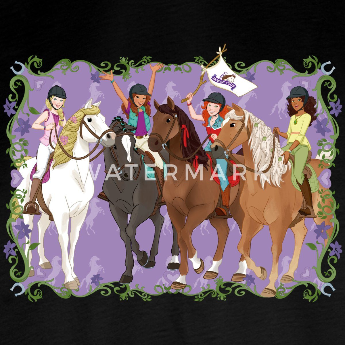 Spreadshirt T-Shirt Schleich Horse Club Lisa günstig online kaufen
