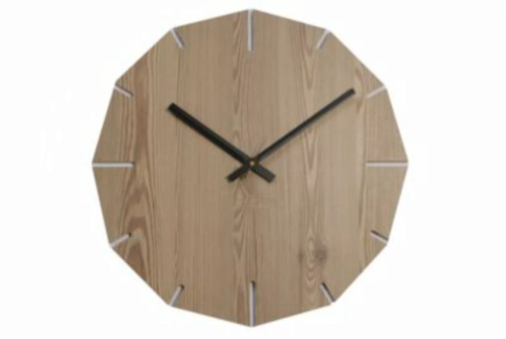 SIBAL Design.Home "Wanduhr Uhr ""Klassisch"" (50cm Durchmesser)" braun-komb günstig online kaufen