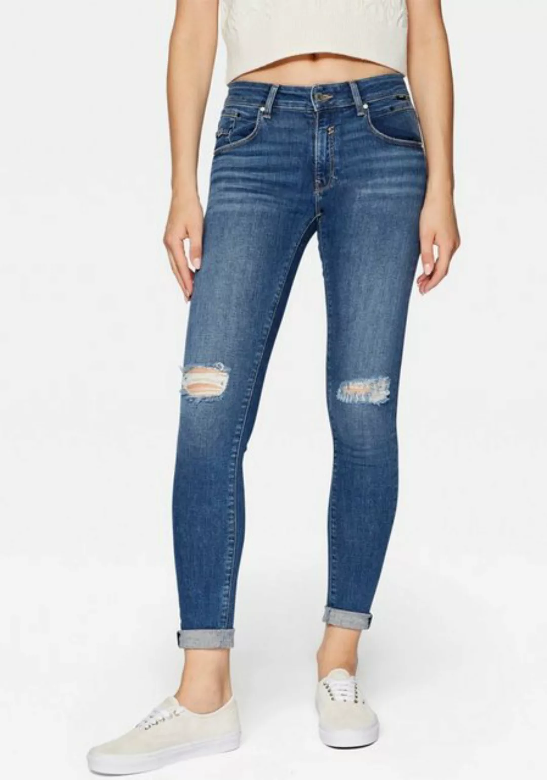 Mavi Skinny-fit-Jeans Lexy mit Elasthan für den perfekten Tragekomfort günstig online kaufen