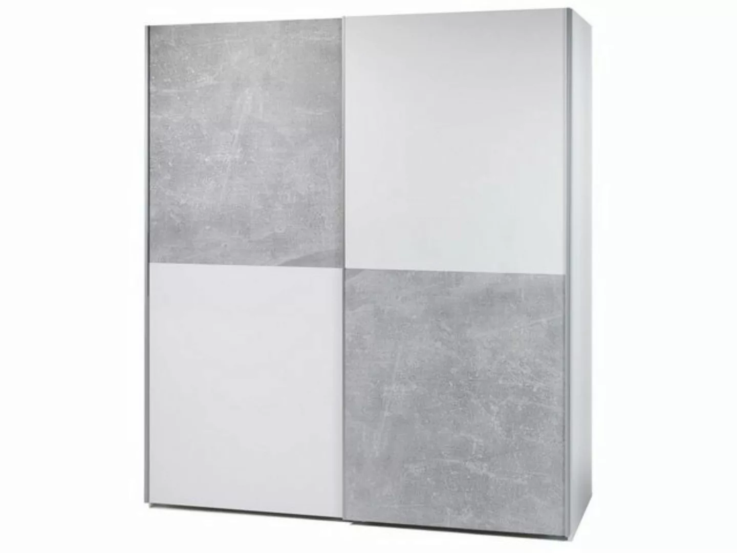 möbelando Schwebetürenschrank Noni 170 x 195 x 60 cm (B/H/T) günstig online kaufen