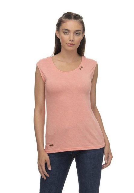 Ragwear T-Shirt Ragwear Damen T-Shirt SOFIA 2011-10010 Orange Peach 4049 günstig online kaufen