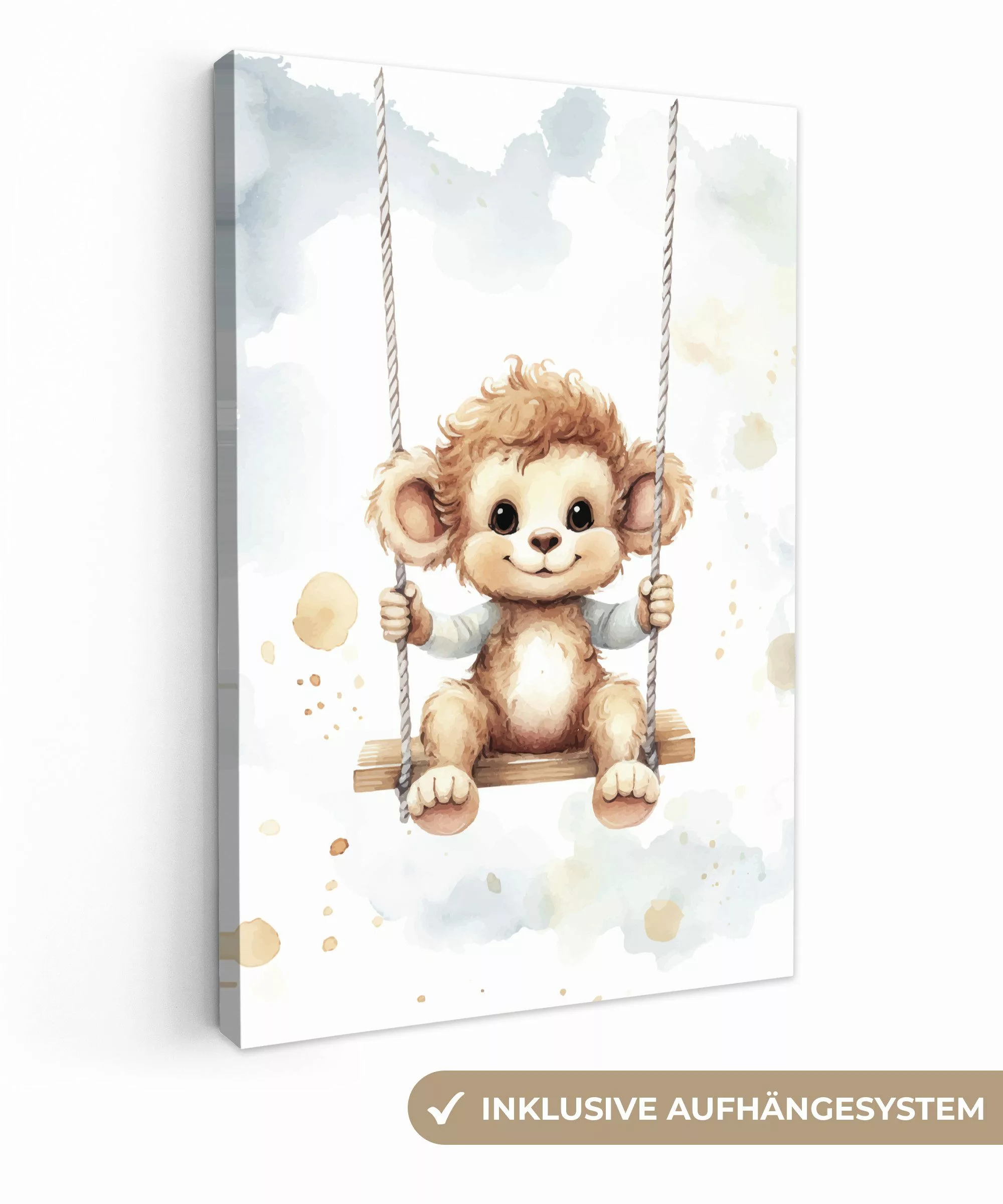 OneMillionCanvasses® Leinwandbild Affe - Tier - günstig online kaufen
