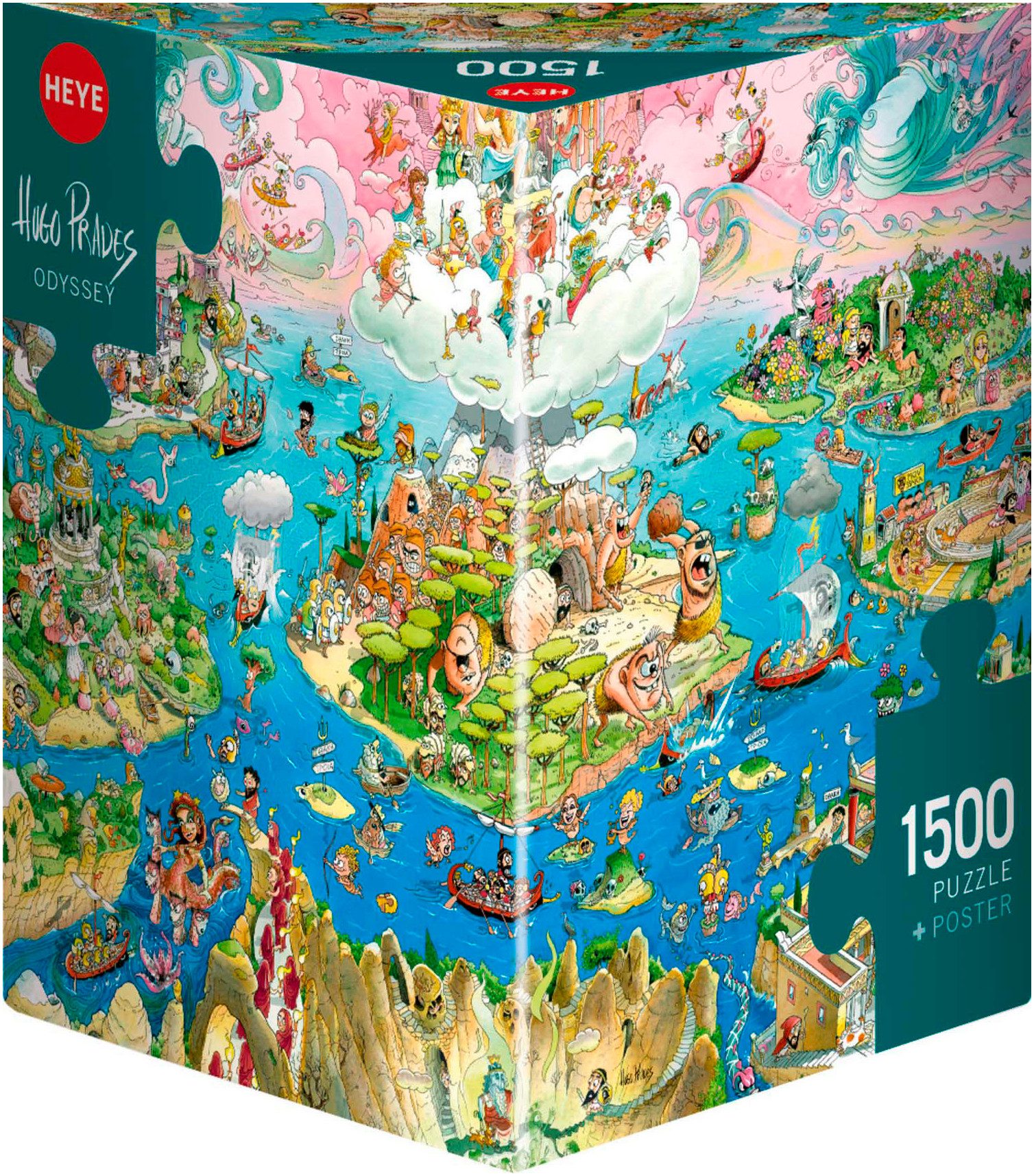 HEYE Puzzle Odyssey, 1500 Puzzleteile, Made günstig online kaufen