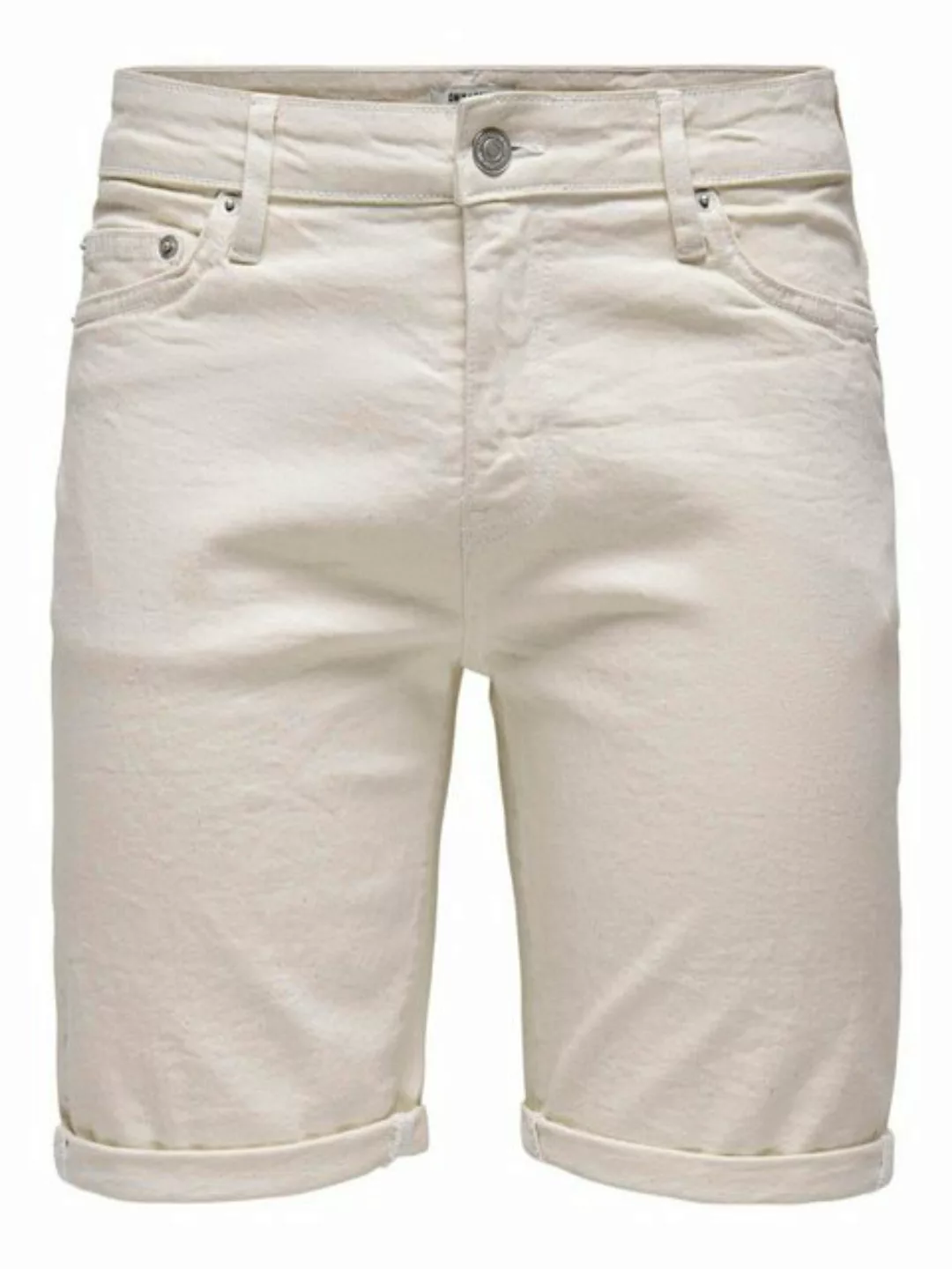 ONLY & SONS Shorts "ONSPLY ECRU 9296 AZG DNM SHORTS" günstig online kaufen