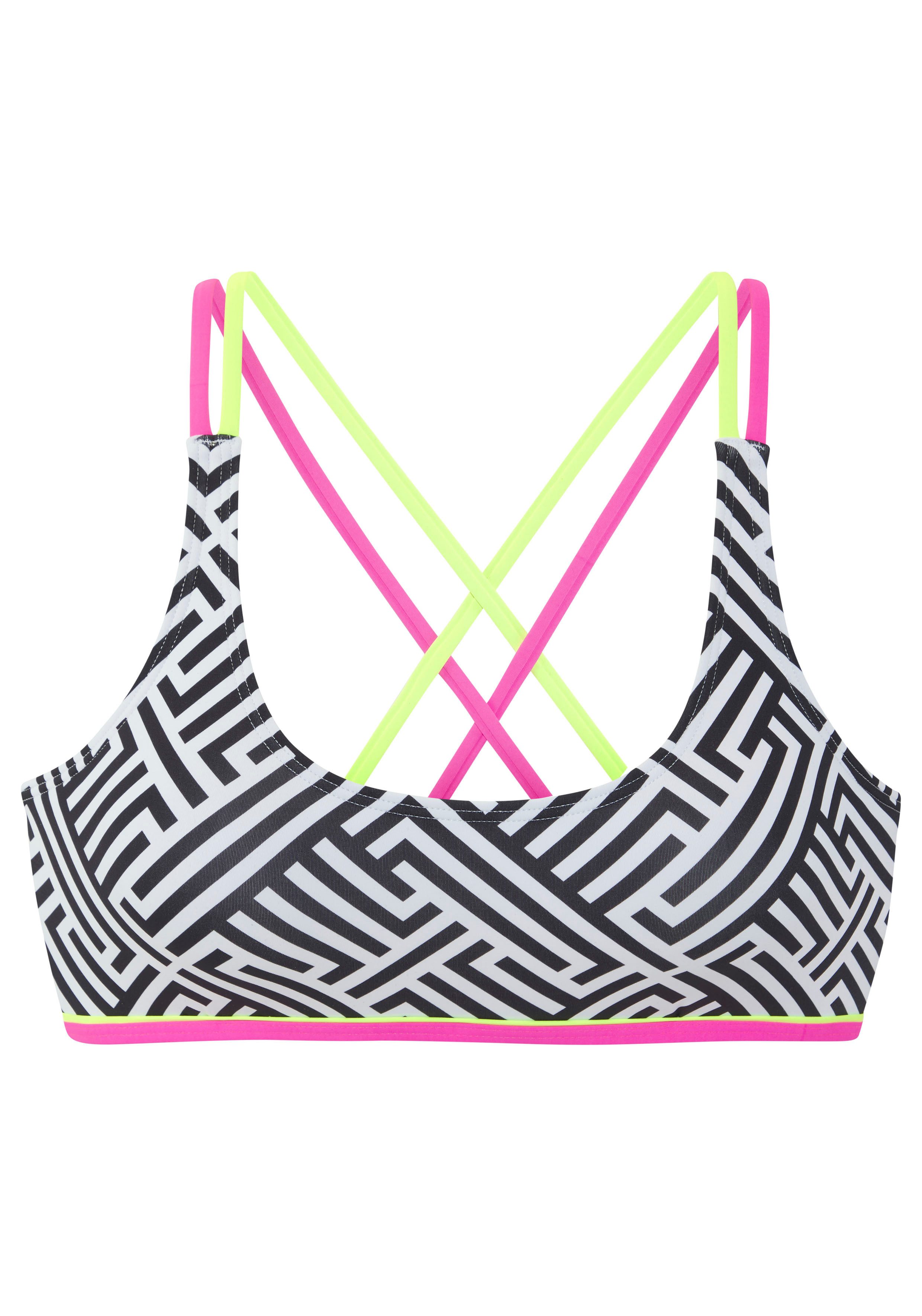 Buffalo Bustier-Bikini-Top Gioletta, Mit gekreuzten Trägern günstig online kaufen
