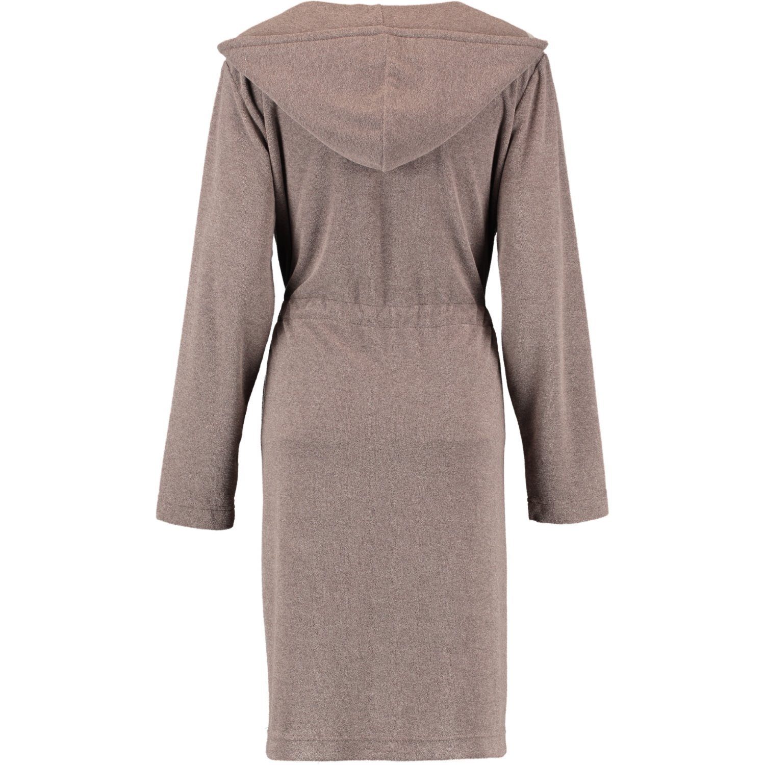 Cawö Home Active Damen Kurzmantel Kapuze TG RV 821 - Farbe: mocca-stein - 3 günstig online kaufen