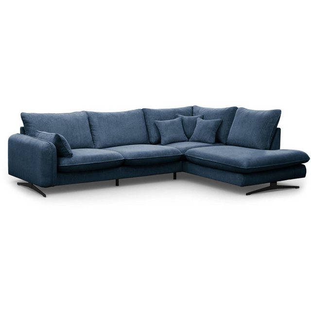 Beautysofa Ecksofa Prince, L-Form Polstersofa aus Cord-Bezug günstig online kaufen