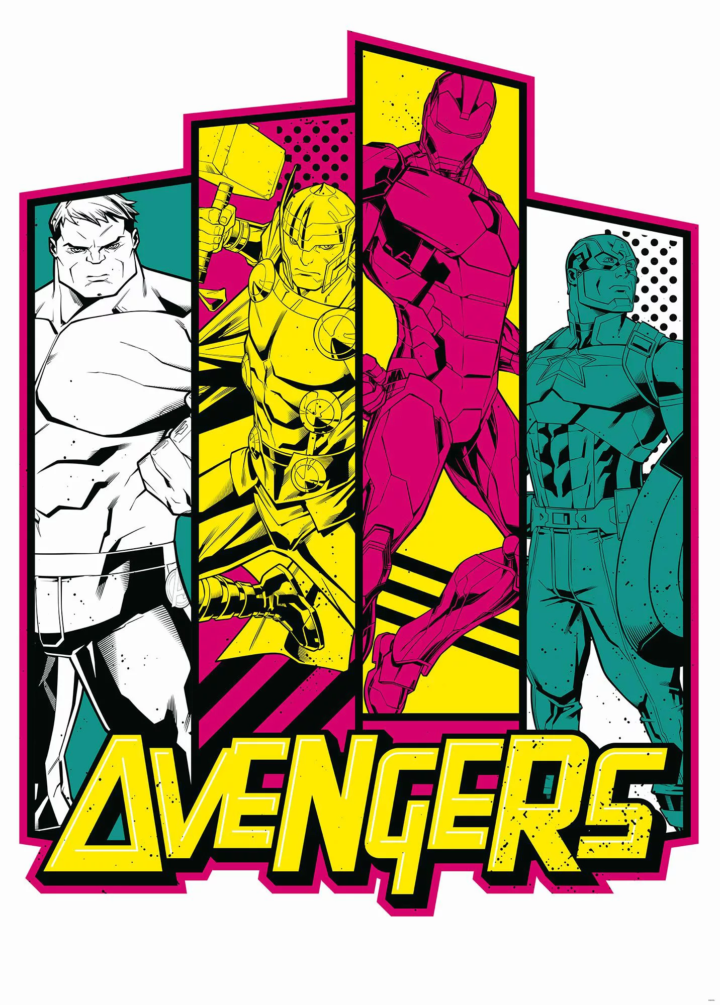 Komar Vliestapete »Avengers Flash«, 200x280 cm (Breite x Höhe) günstig online kaufen